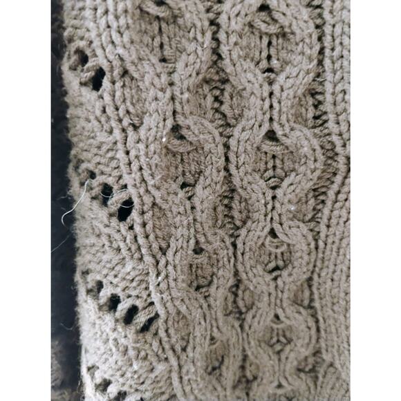 MED Hunter Green Express Knit Sweater. Fall, Winter. Comfy. Heavy. Warm. Sage. - Picture 3 of 10